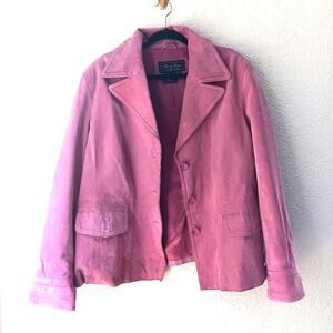 Terry Lewis Classic Luxuries Genuine Leather Jacket Size P2X